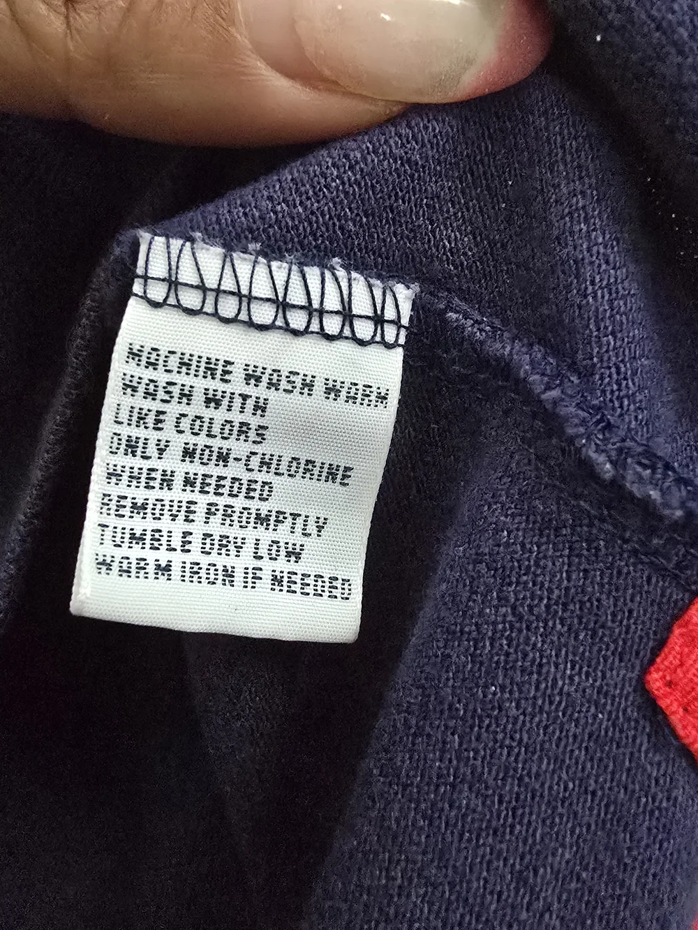 Polo Ralph Lauren Triple Pony Navy Blue Custom Fit Polo Top